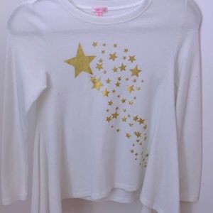 Star long sleeve sweater